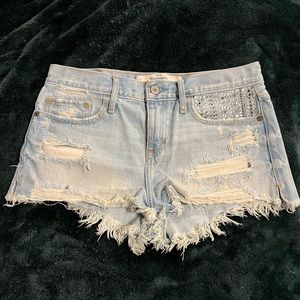 Abercrombie & Fitch denim shorts. Size 2.